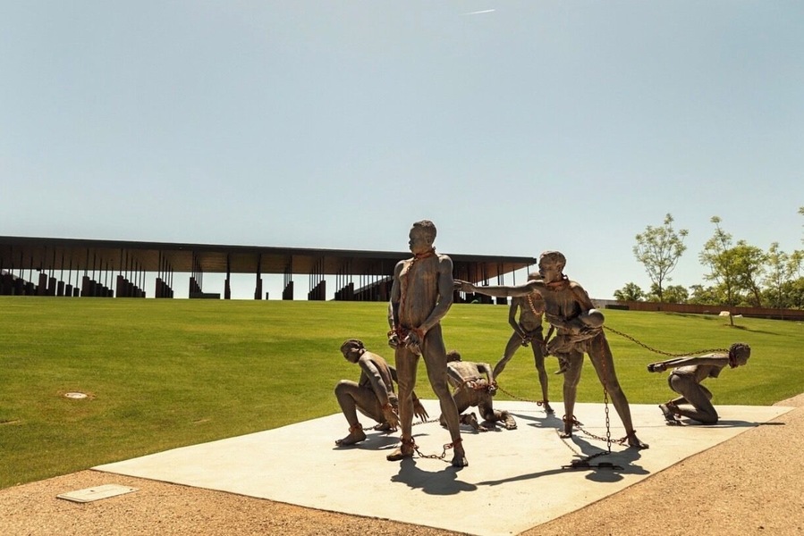 The lenching memorial as what it is called in Montgomery. This was a very thought provoking site. Each column represents a county in the US where a lynching occurred. A great job to all that provided items to this museum.