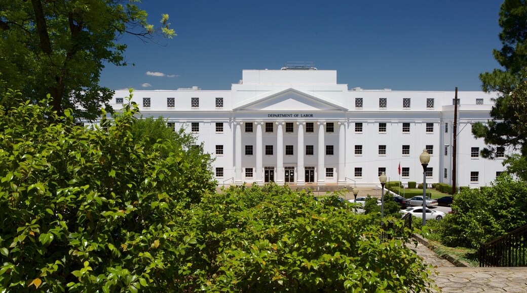 Montgomery which includes heritage architecture and an administrative buidling