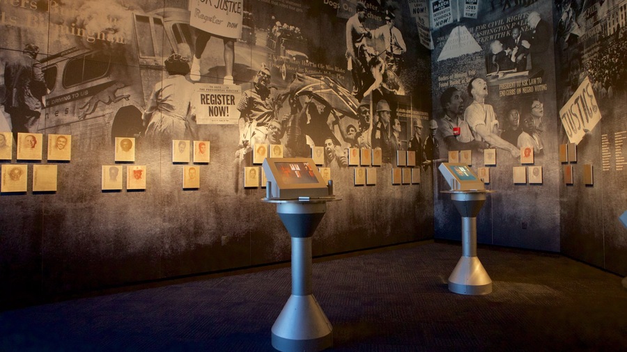 Civil Rights Memorial which includes interior views