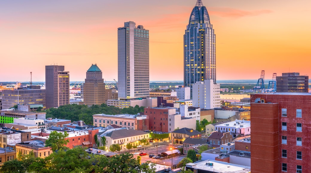 Mobile, Alabama, USA Skyline
