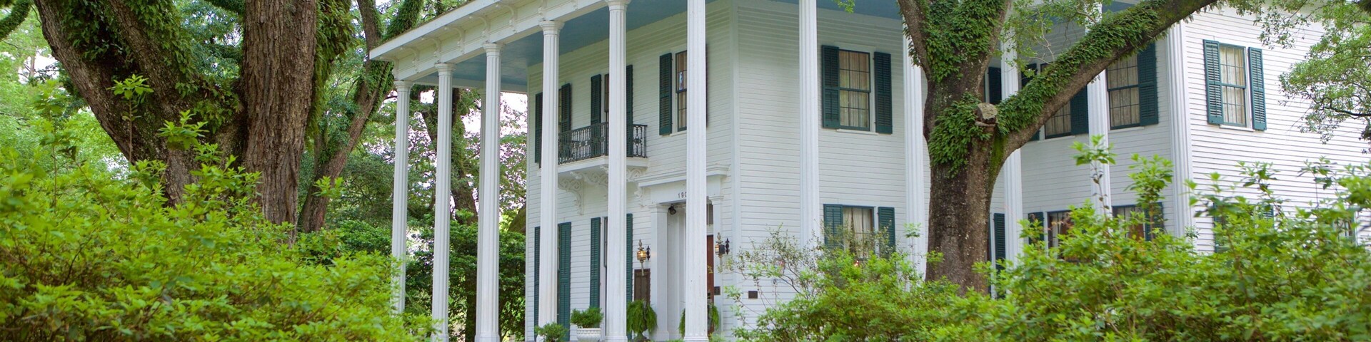 Mobile montrant maison, patrimoine architectural et parc