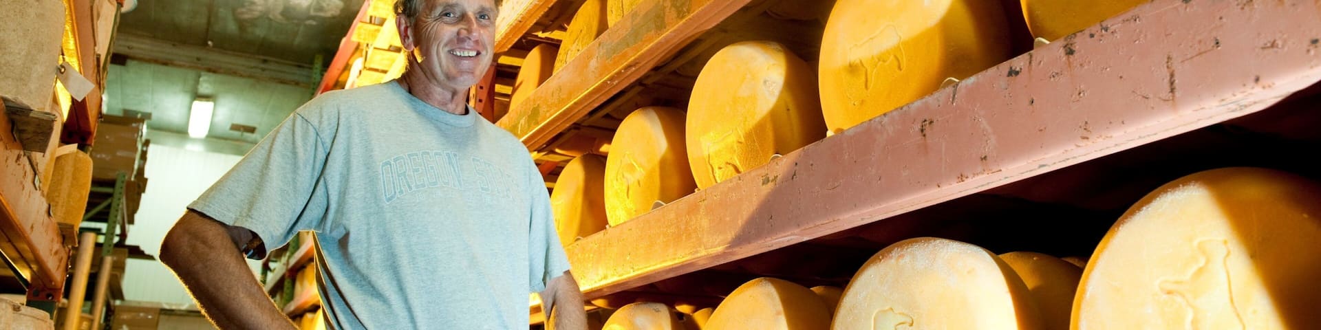 Modesto showing industrial elements and interior views as well as an individual male