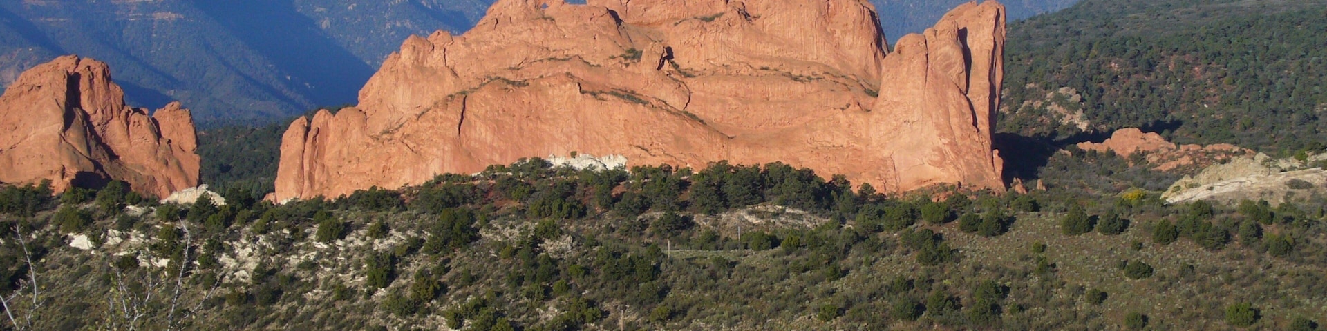 Colorado Springs mostrando vistas panorámicas y montañas