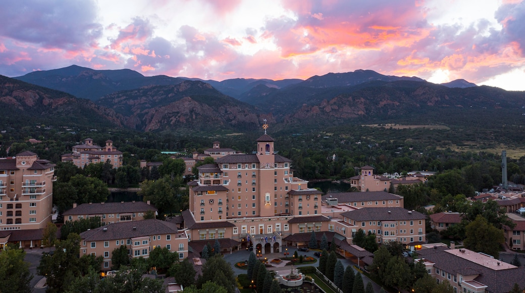 Aerial View of The Broadmoor and an Incredible Sunset