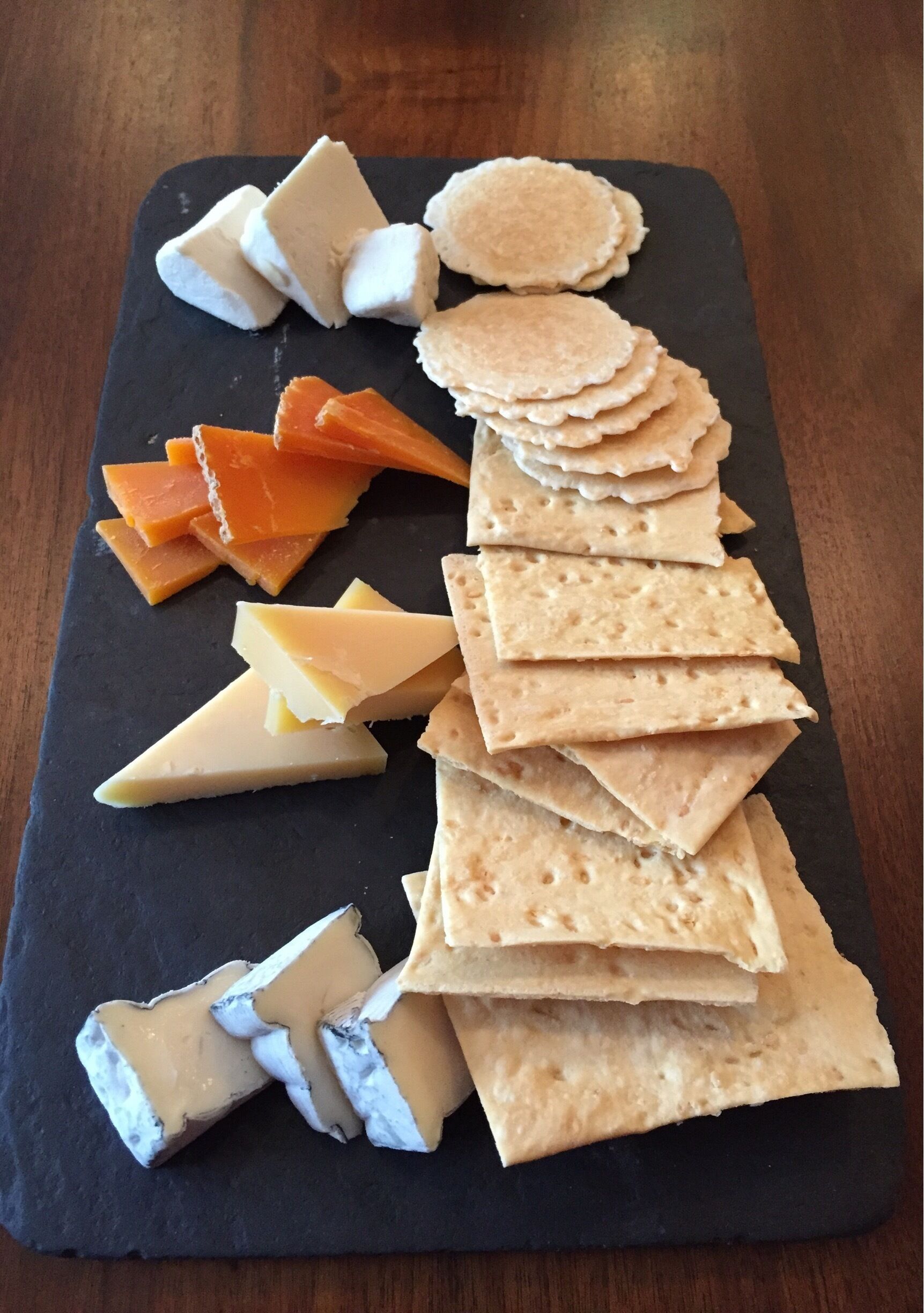 Try some local cheeses at The Welsh Rabbit Bistro. #LoveMyTown