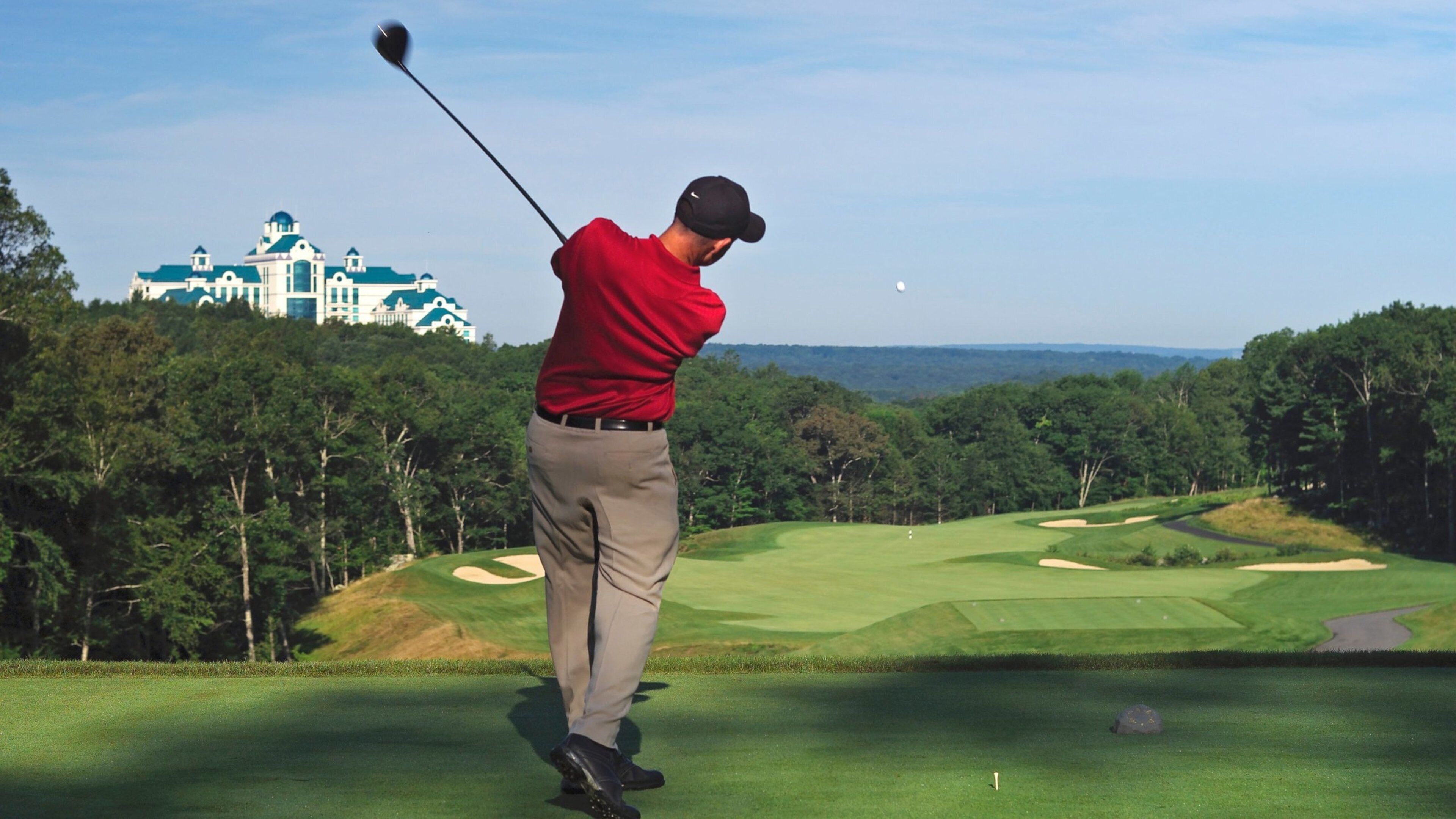 Mystic which includes golf as well as an individual male