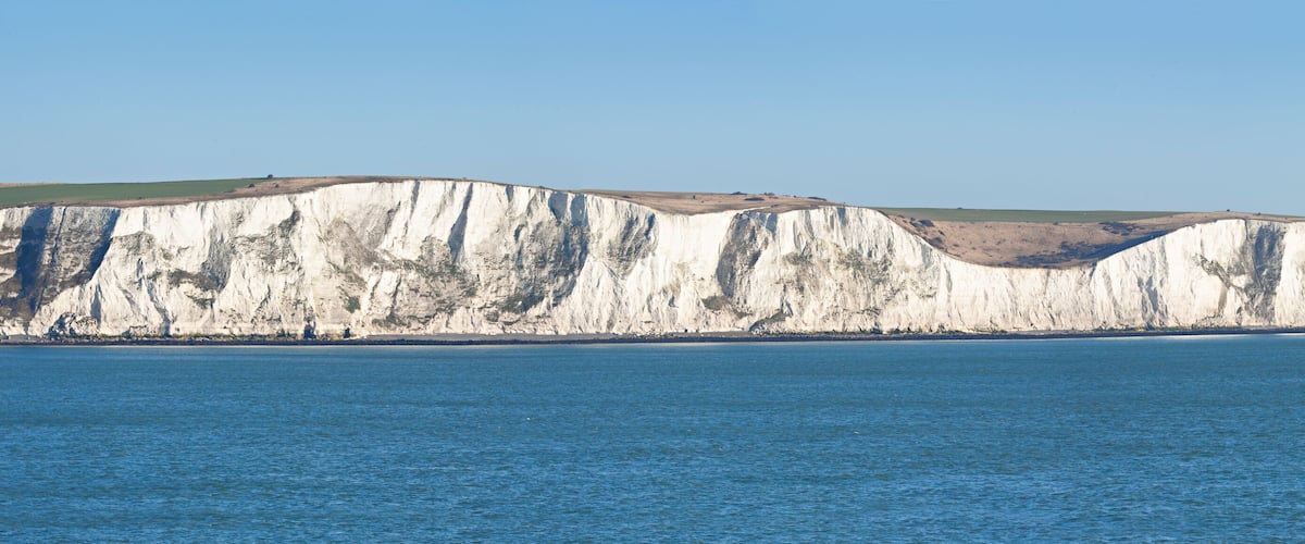White cliffs of Dover
