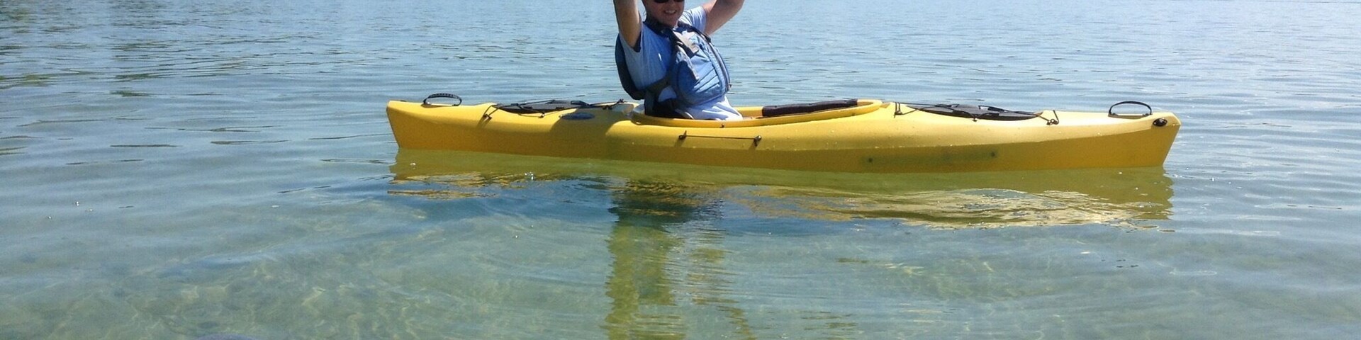 Gently sloping beaches at Aloha State Park on Mullett Lake provide a wonderful launch point for this lovely lake. Great place for beginning kayakers.