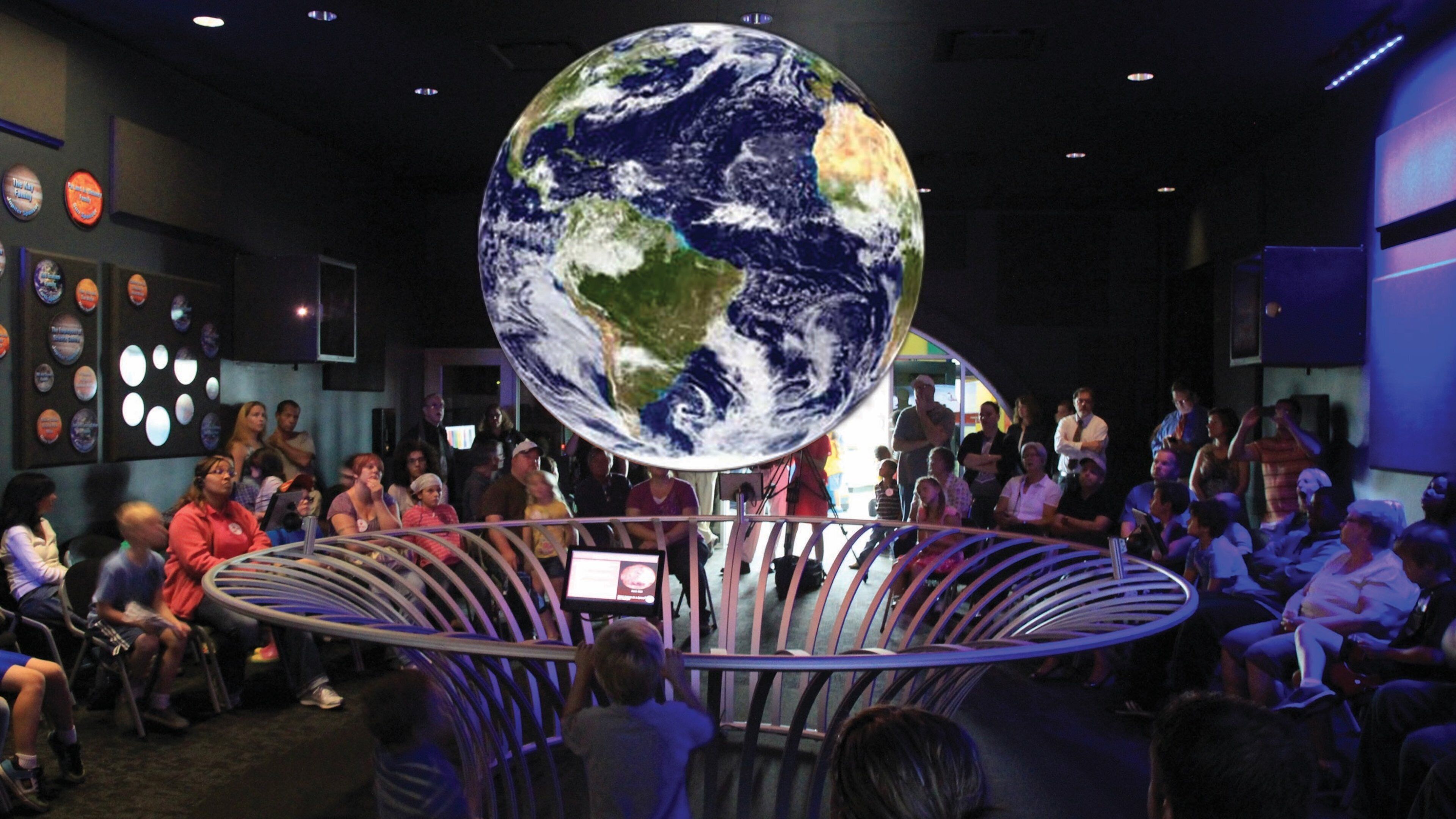 Fort Wayne which includes interior views as well as a large group of people