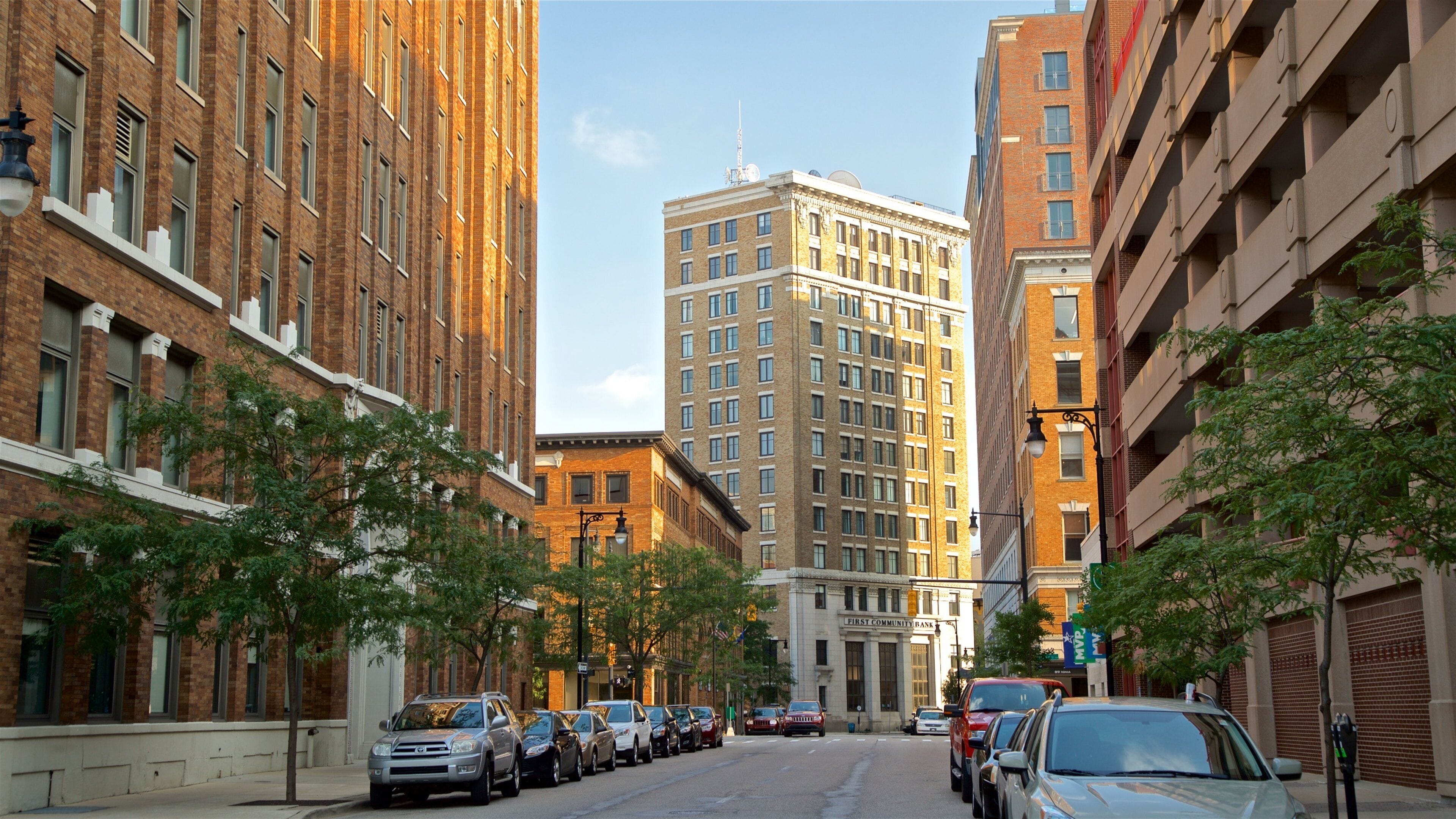 Grand Rapids mit einem Stadt