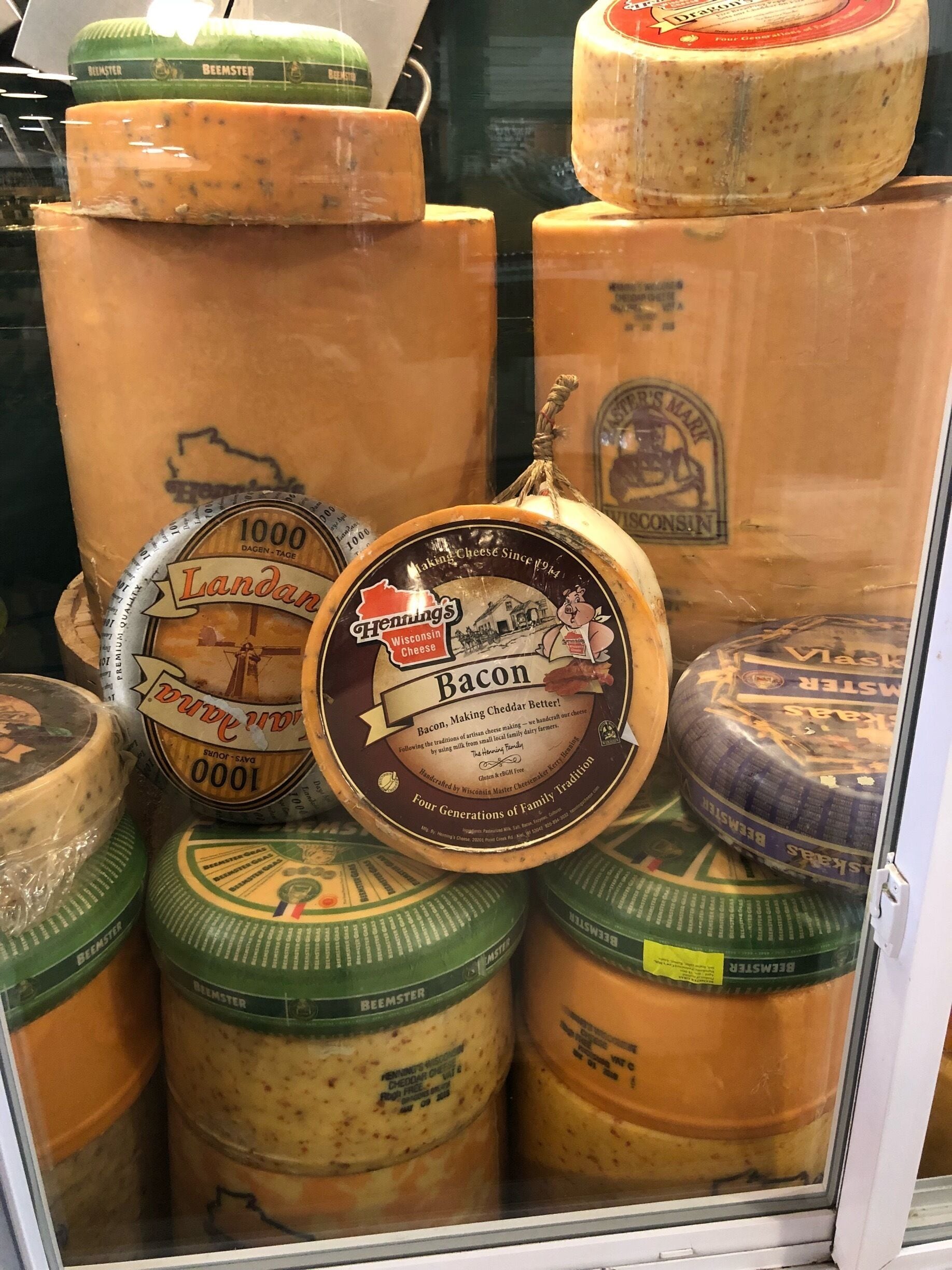 Amazing store. With some really unique and wonderful items, including there cheese wheels!