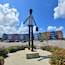 The structural steel statue “The Worker” can be found at Cedar and Shiawassee streets in Lansing.
The 22-foot-tall, 2,000-pound sculpture created by Rick Luke, is currently sporting a Lansing Lugnuts minor league baseball jersey.
@TheWorker517