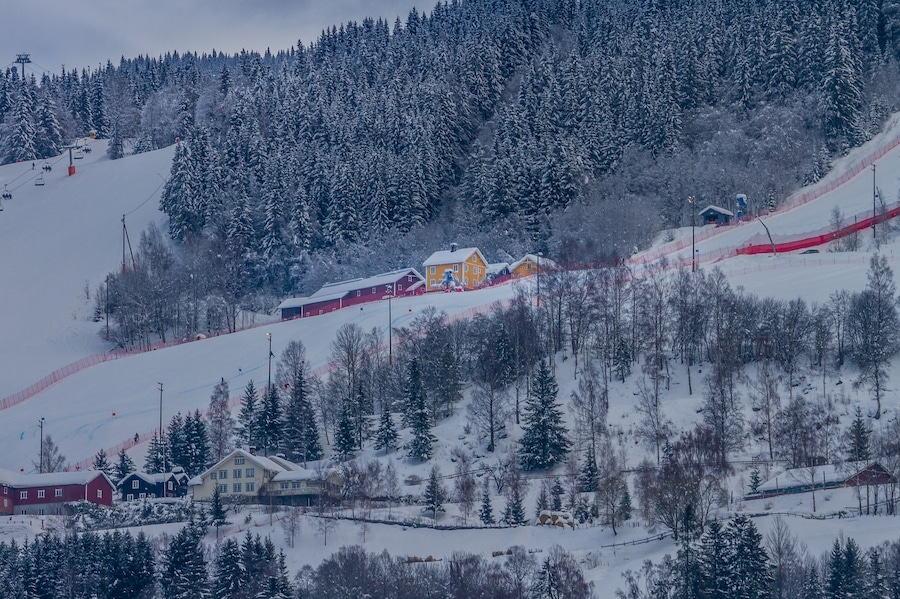 Hafjell Ski resort in Norway