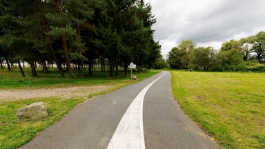 This file was uploaded with Commonist. La liaison cyclable FrancoVéloSuisse à Danjoutin.