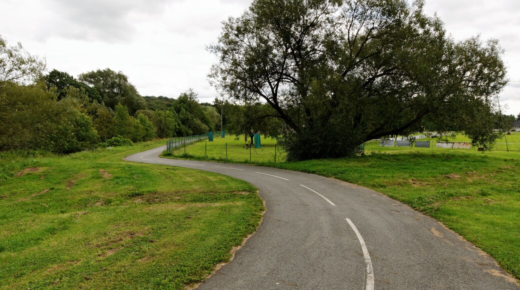 This file was uploaded with Commonist. La liaison cyclable FrancoVéloSuisse à Danjoutin.