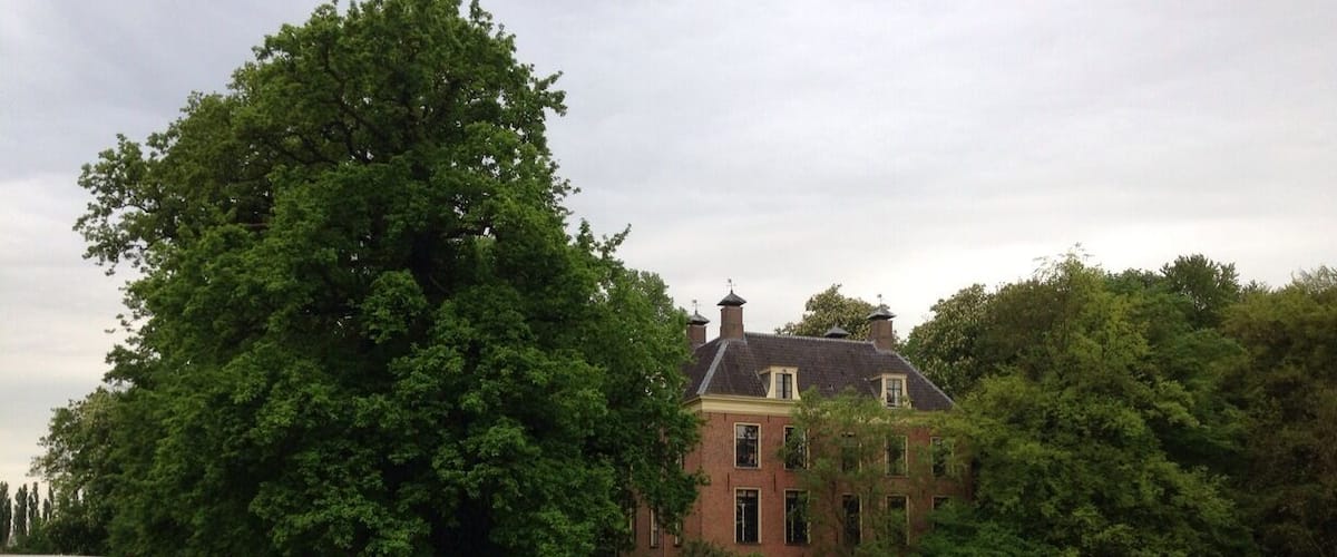 Believe it or not, this is a youth hostel. And it is not even the front entrance, which is even nicer. Makes you wonder what a four star hotel would look like. Great surroundings for cycling and canoeing. Do mind the donkeys when you walk around the grounds. http://www.stayokay.com/nl/hostel/utrecht-bunnik