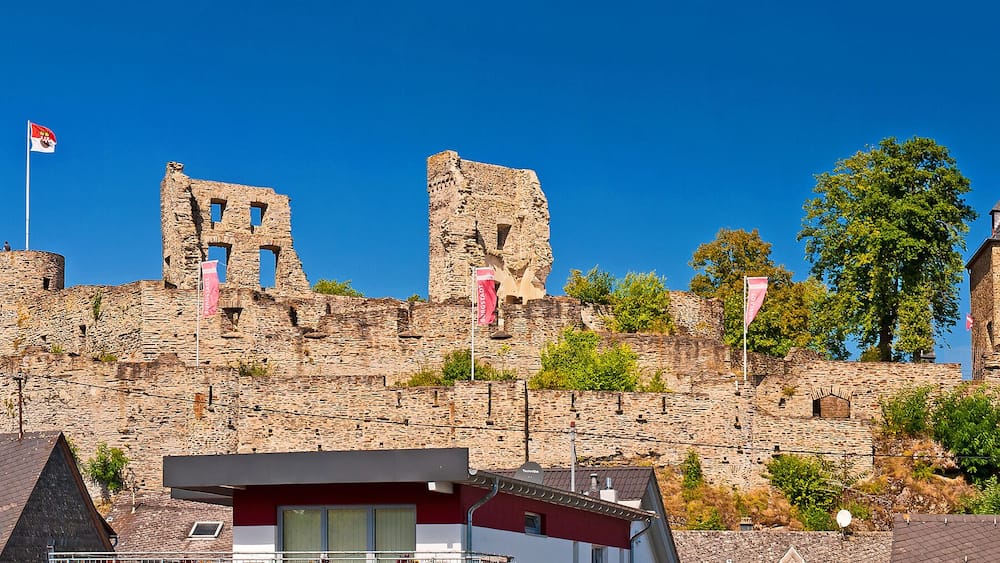 Burg Kastellaun im Hunsrück, Rheinland-Pfal
