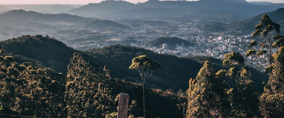 Halfway to the top of the big (for the region) mountain, the Chiesetta is dedicated to the Italian immigrants that came to this region of Brazil. #BVSTrove