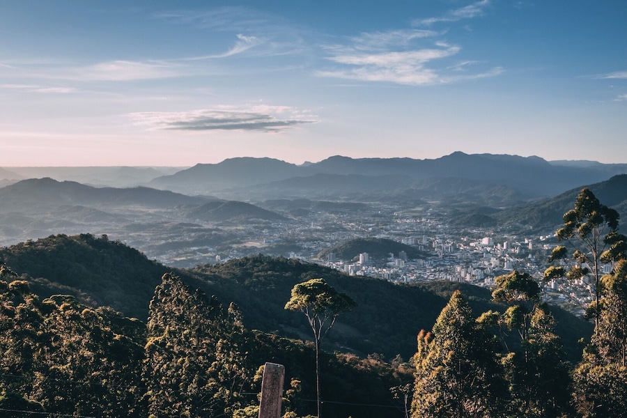 Halfway to the top of the big (for the region) mountain, the Chiesetta is dedicated to the Italian immigrants that came to this region of Brazil. #BVSTrove