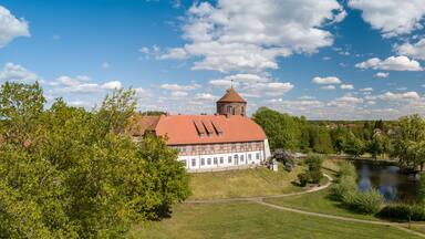 Burg Neustadt-Glewe im Frühling