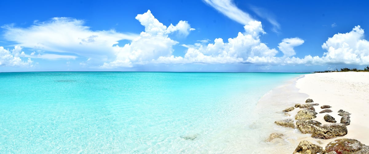Turks & Caïcos, Grace Bay - peaceful and quiet beach
