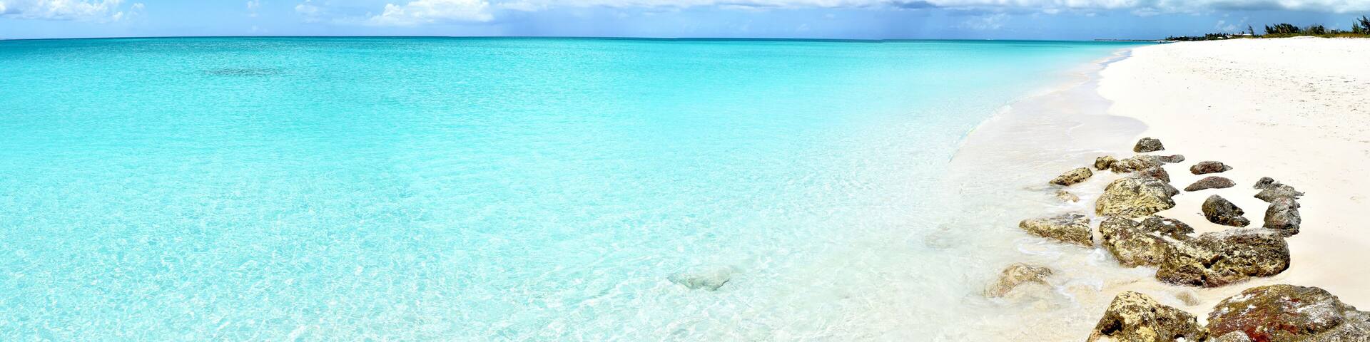 Turks & Caïcos, Grace Bay - peaceful and quiet beach