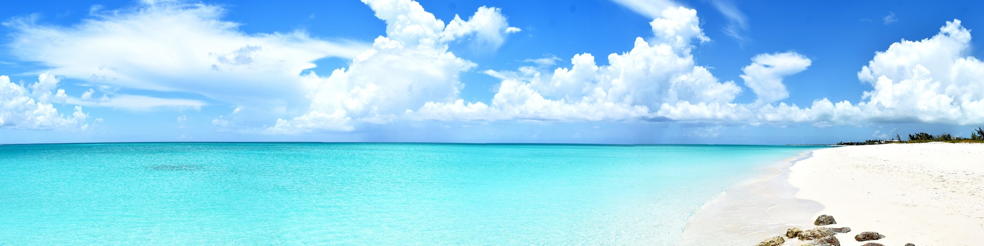 Turks & Caïcos, Grace Bay - peaceful and quiet beach