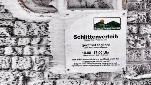 Sledges for hire... #KidsFun