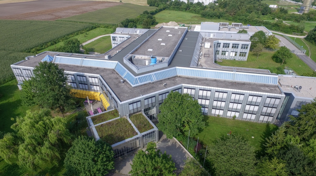 Max Planck Institute of Quantum Optics (MPQ), aerial view