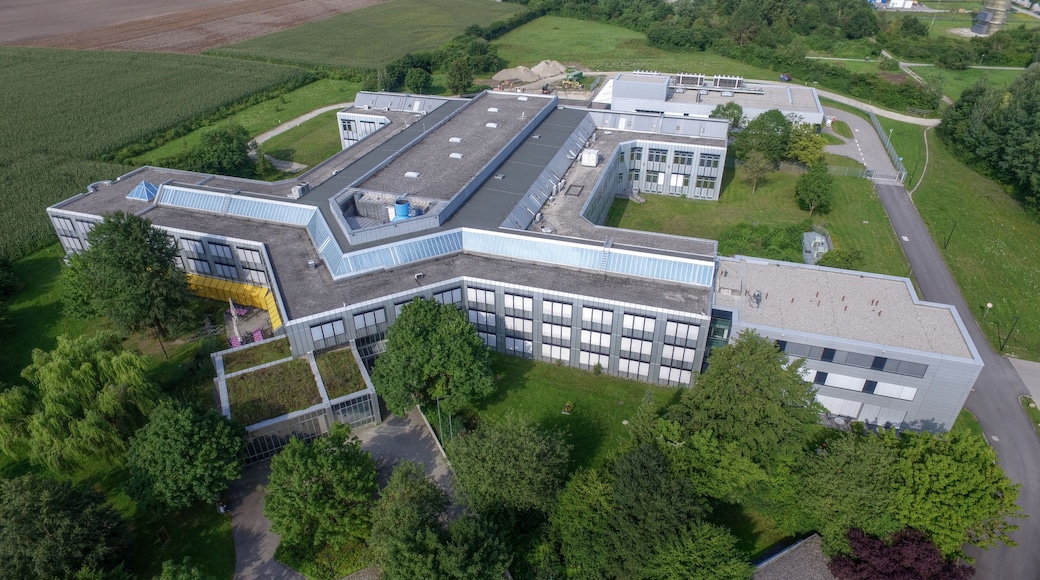 Max Planck Institute of Quantum Optics (MPQ), aerial view