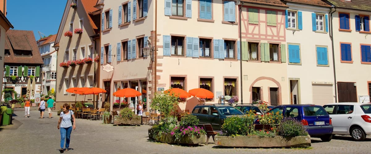Gengenbach featuring street scenes