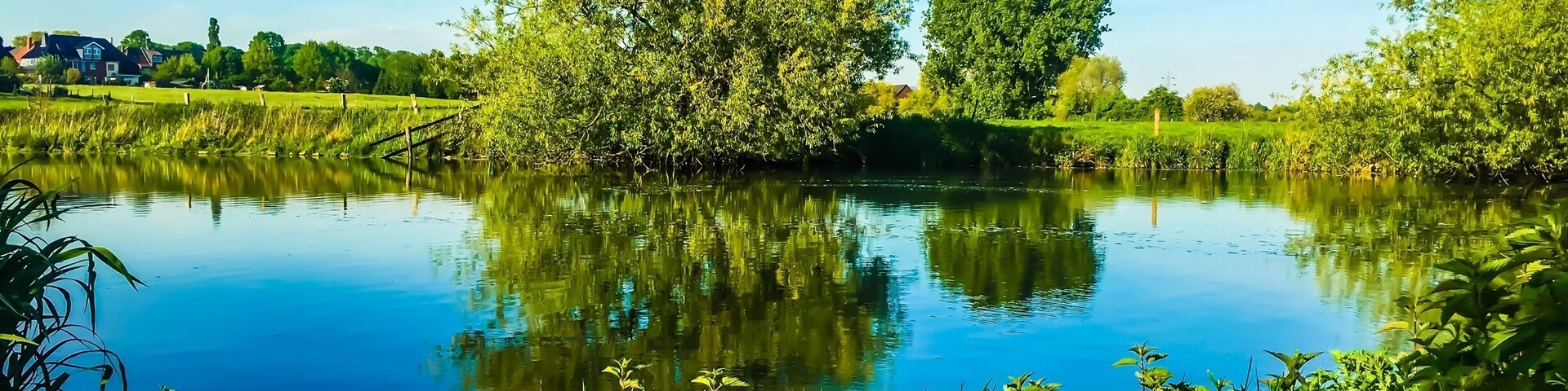 Nice spot for relaxing in my hometown! River is called Lippe.