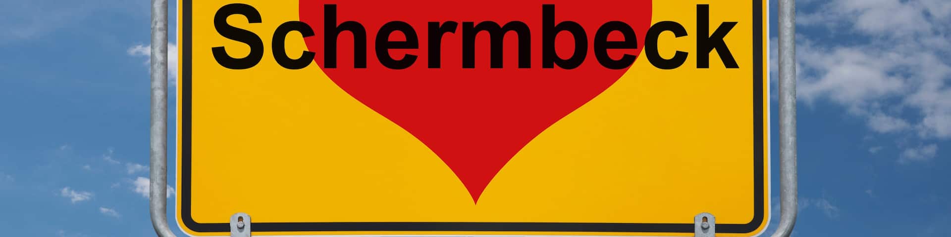 Ortstafel Schermbeck