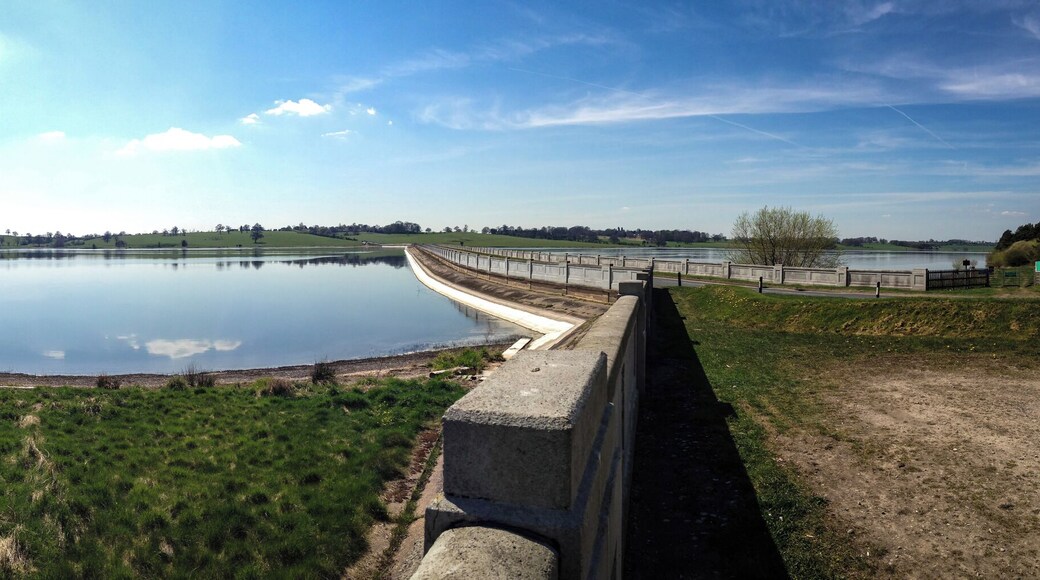 Blithfield Reservoir near Rugeley in Staffordshire on a perfect summer's day.