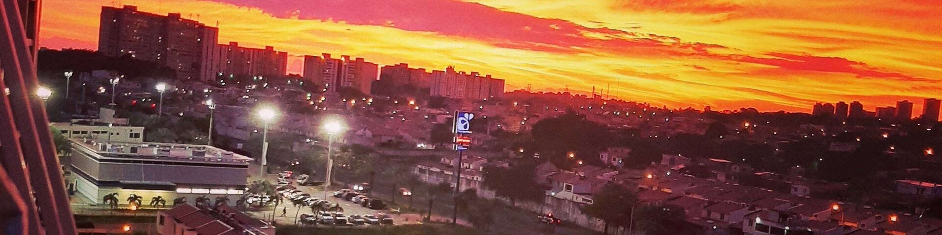 #CieloDeAcuarelas atardecer de colores en mi hermosa ciudad.