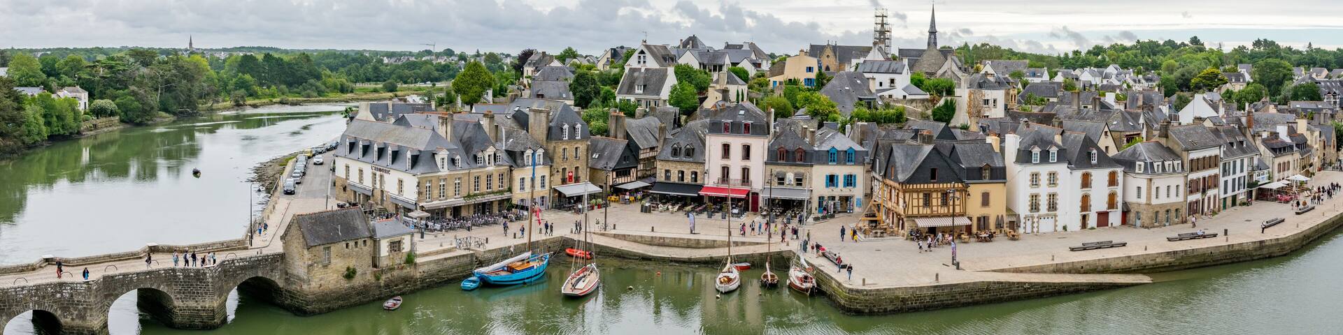 Port de Saint Goustan, (Auray, Bretagne, Morbihan, France)