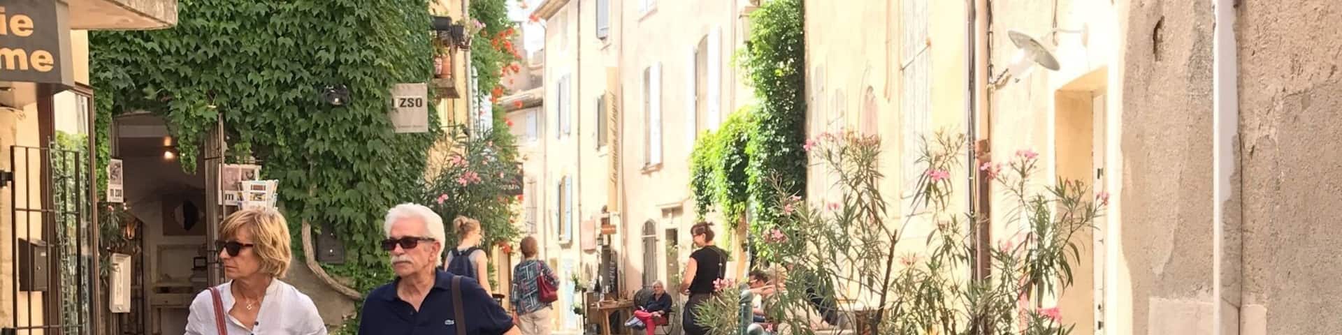 The streets of Lourmarin are dreamy and chic. We loved getting lost in this little village!
