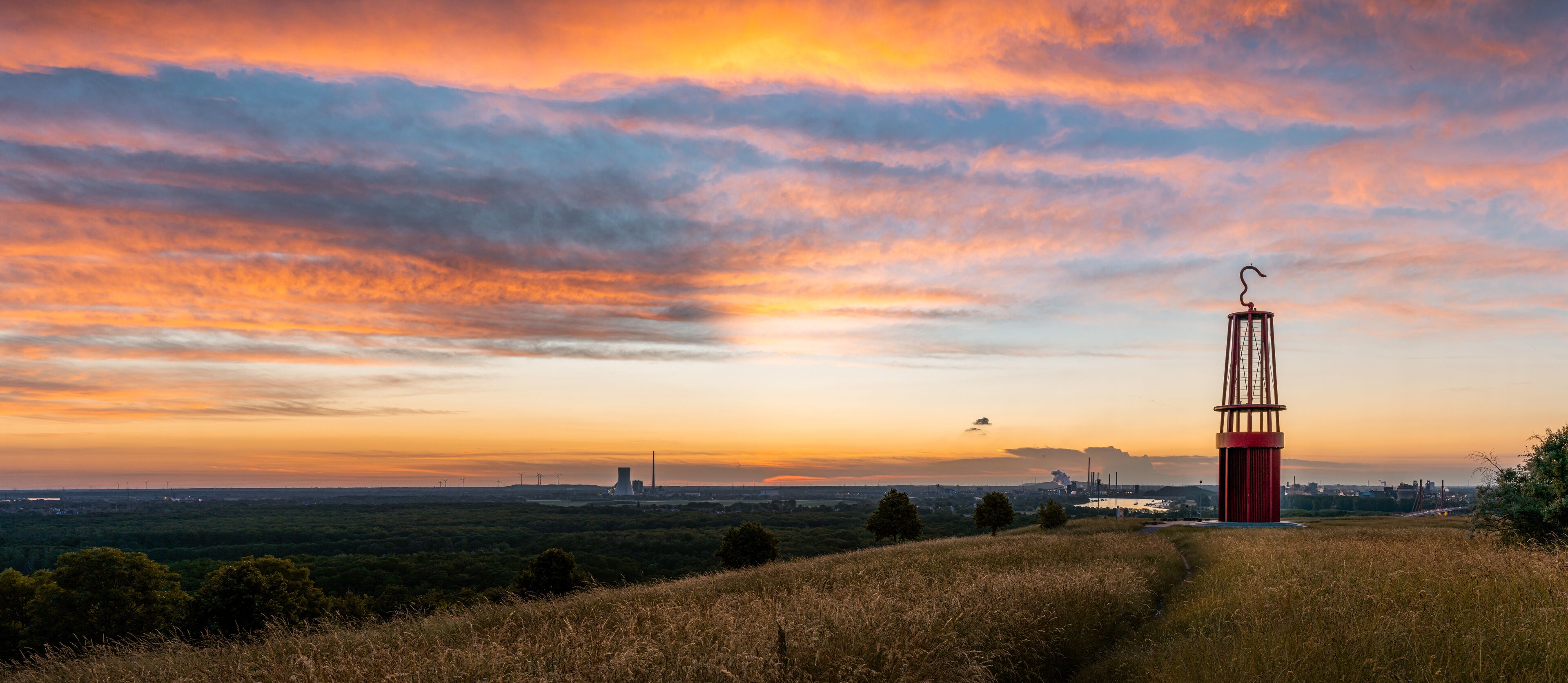 Halde Rheinpreußen in Moers Duisburg