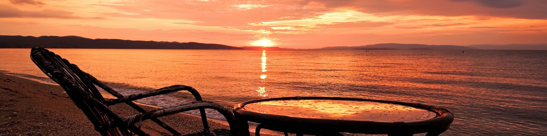 Aegean Sea at sunrise