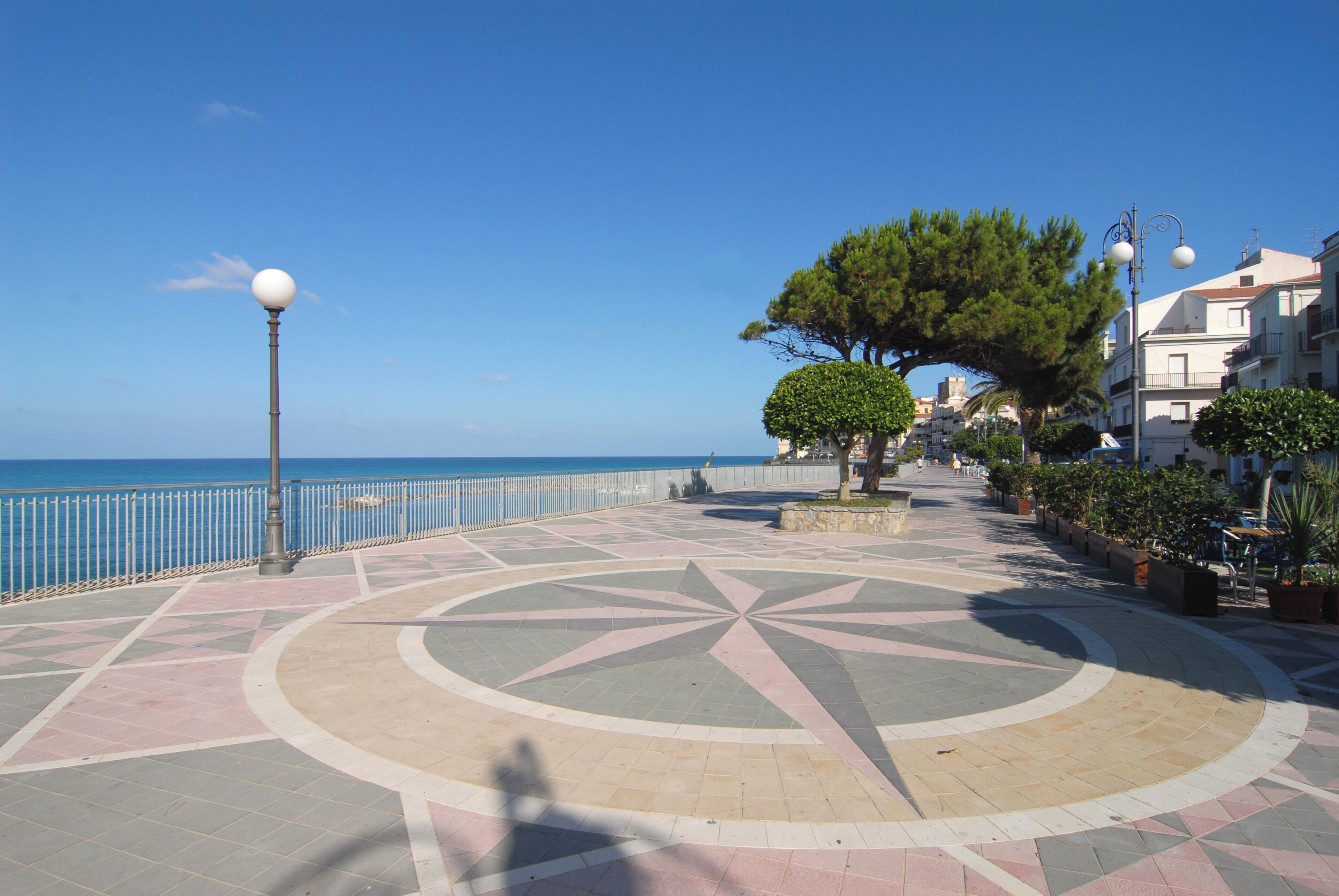Lungomare Diamante, Calabria, Italy.