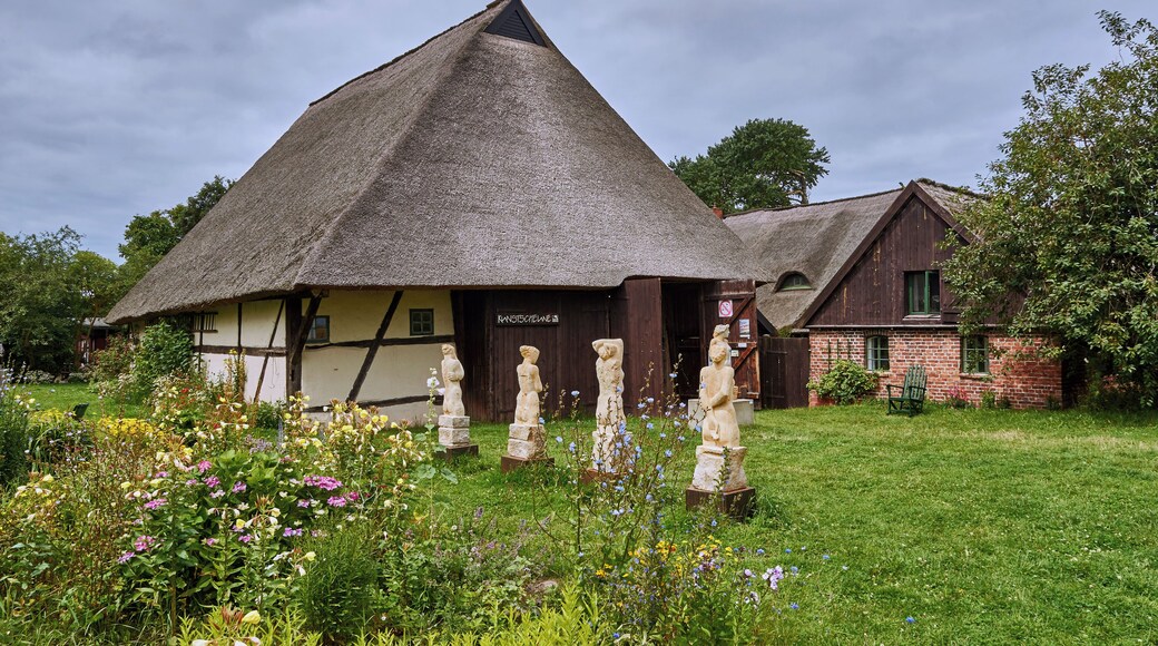 This is a photograph of an architectural monument. It is on the list of cultural monuments of Wustrow, no. 11270