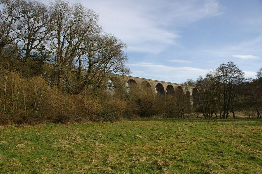 Pensford Viaduct on the old North Somerset Railway.