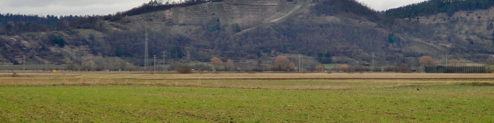Beim 366 km langen Neckartalradweg: Wurmlinger Kapelle
