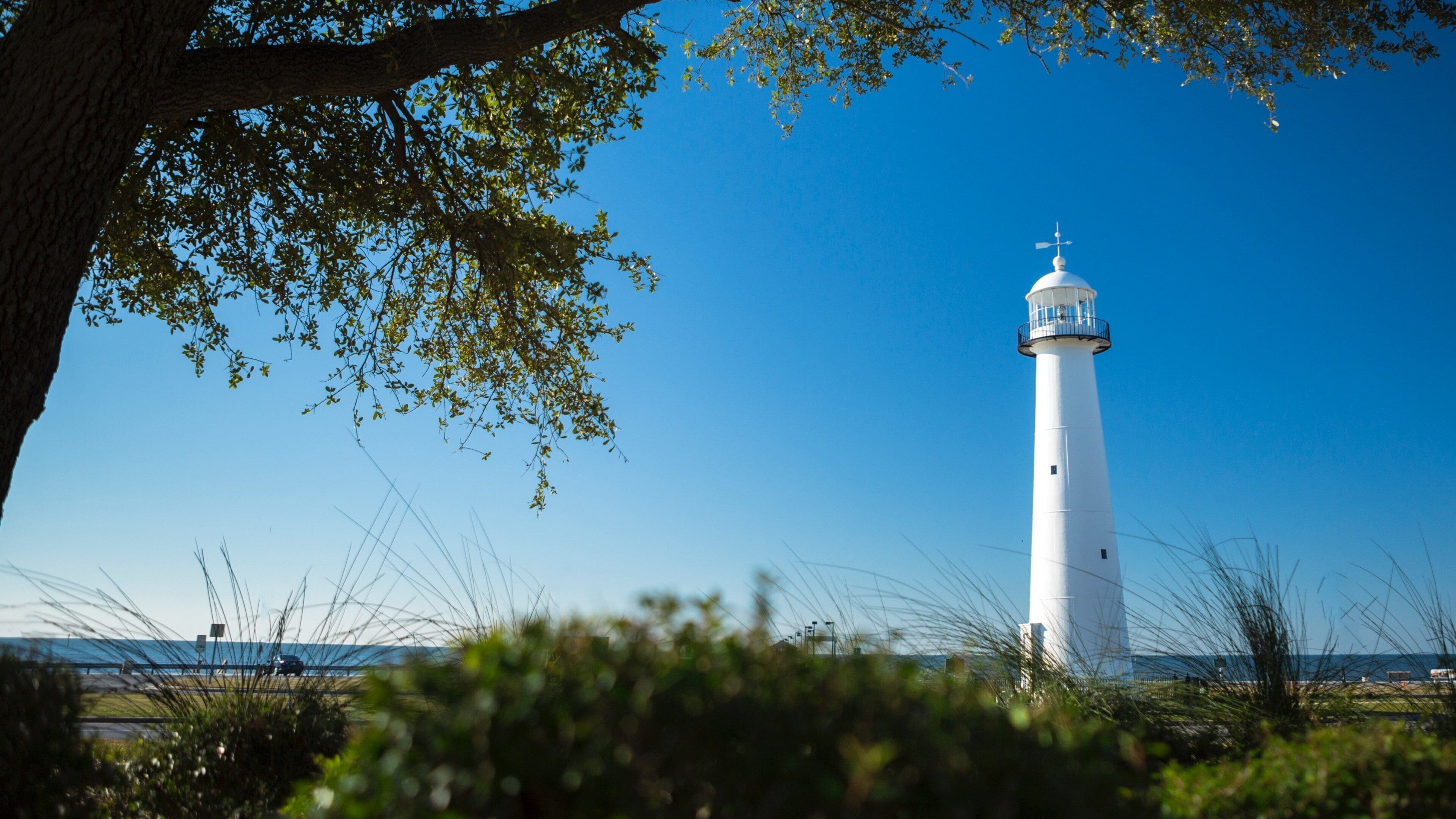 Biloxi som viser fyrtårn
