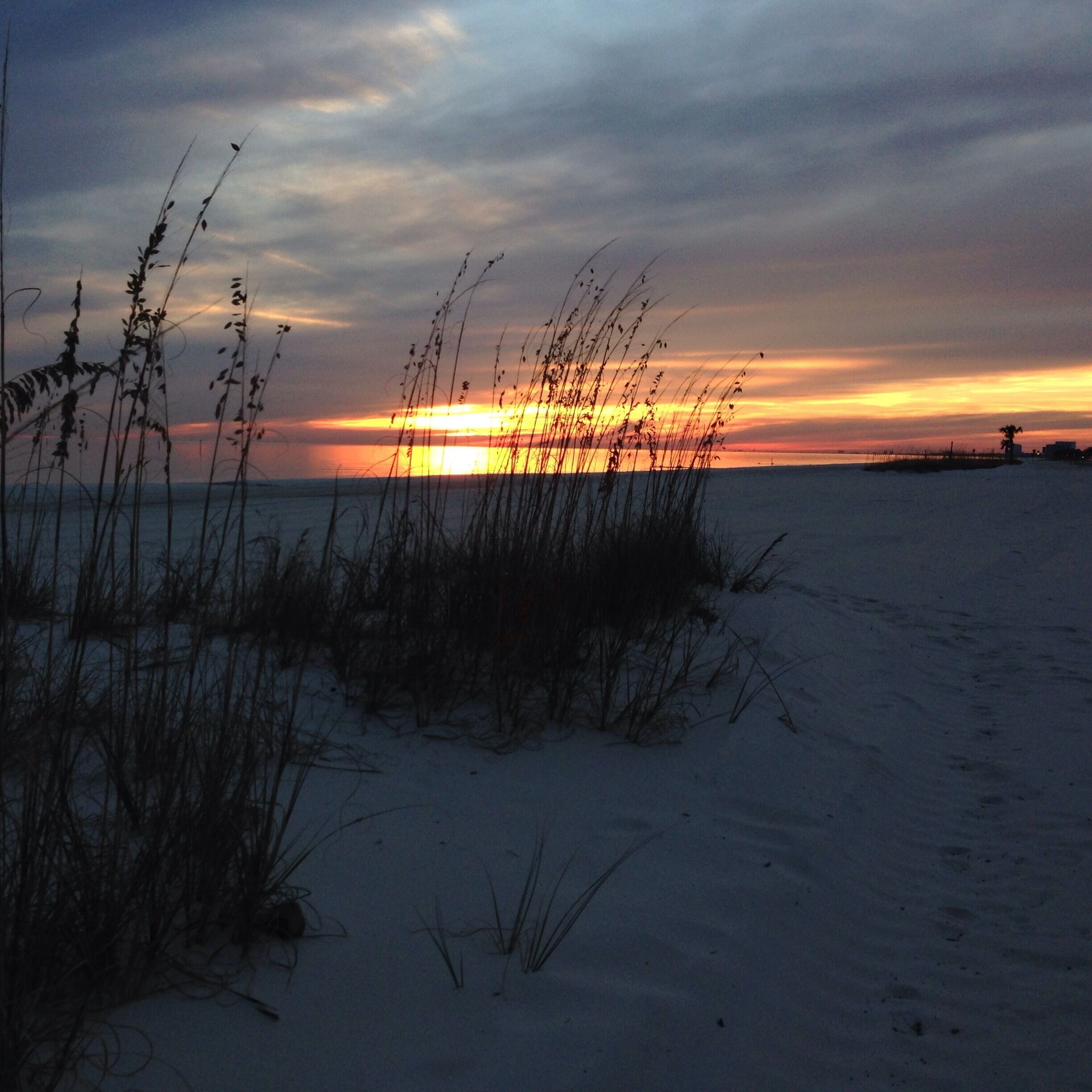 Beautiful sunset in Mississippi.  