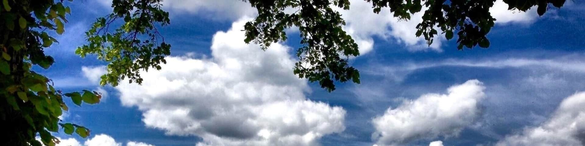Beautiful view over Baiersbronn in the Black Forest in Germany.
