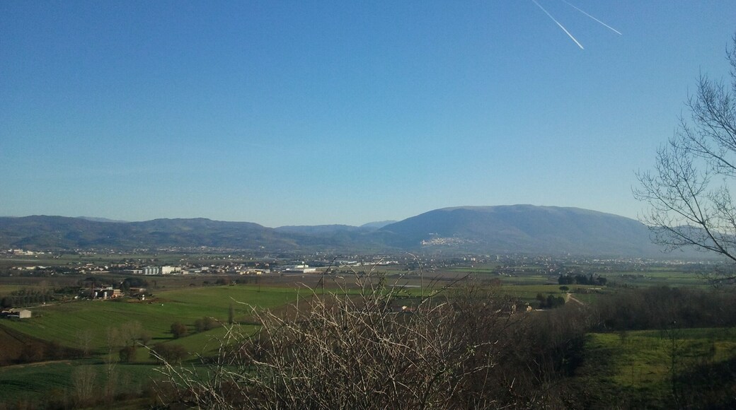veduta dal cimitero di Brufa