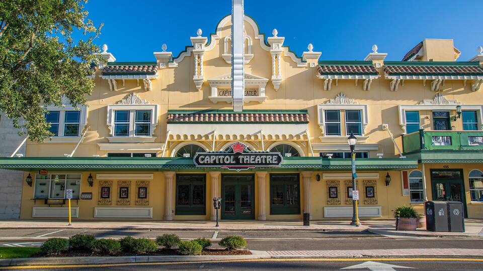 Clearwater which includes signage