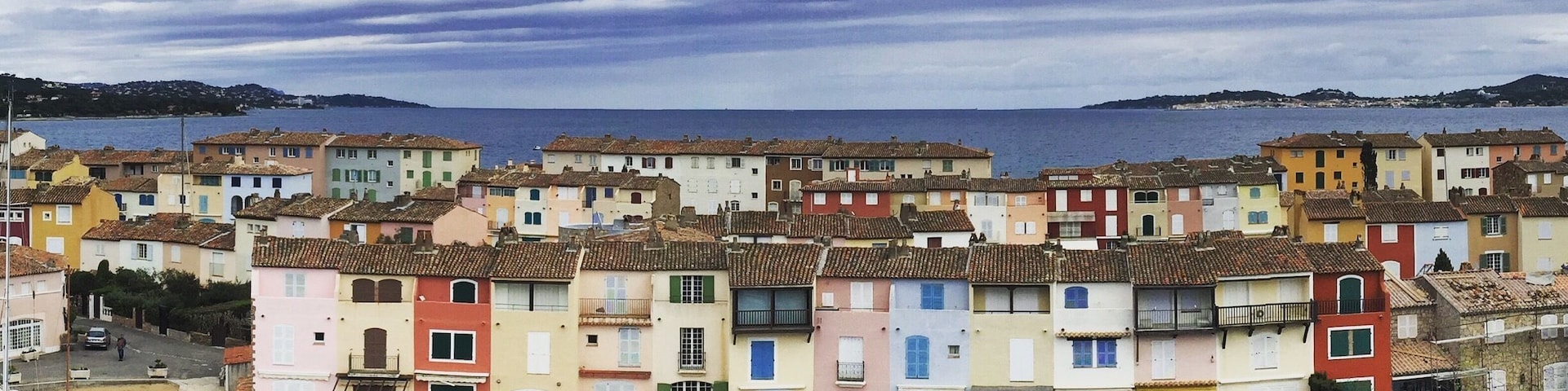 On the #top of the #church of #Port #Grimaud we've got an #amazing #view