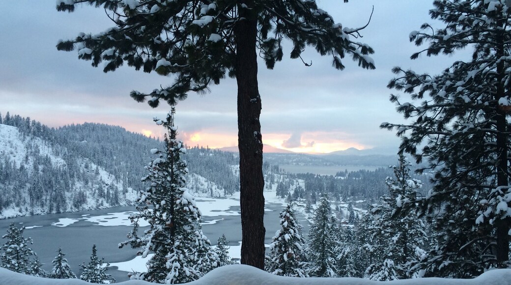 View from Home in Coeur d'Alene ID! #winterwonders